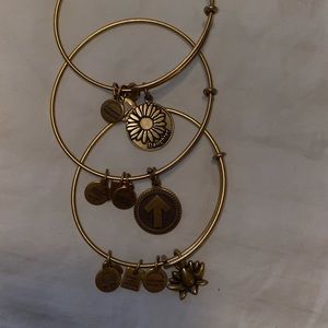 set of 3 gold alex and ani